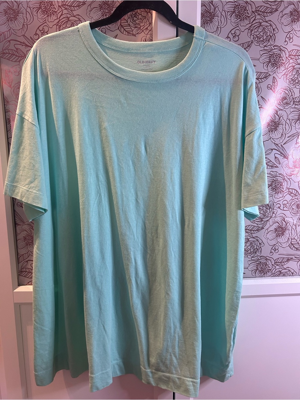 Old Navy Women’s Teal Tunic Crew Neck T‑Shirt